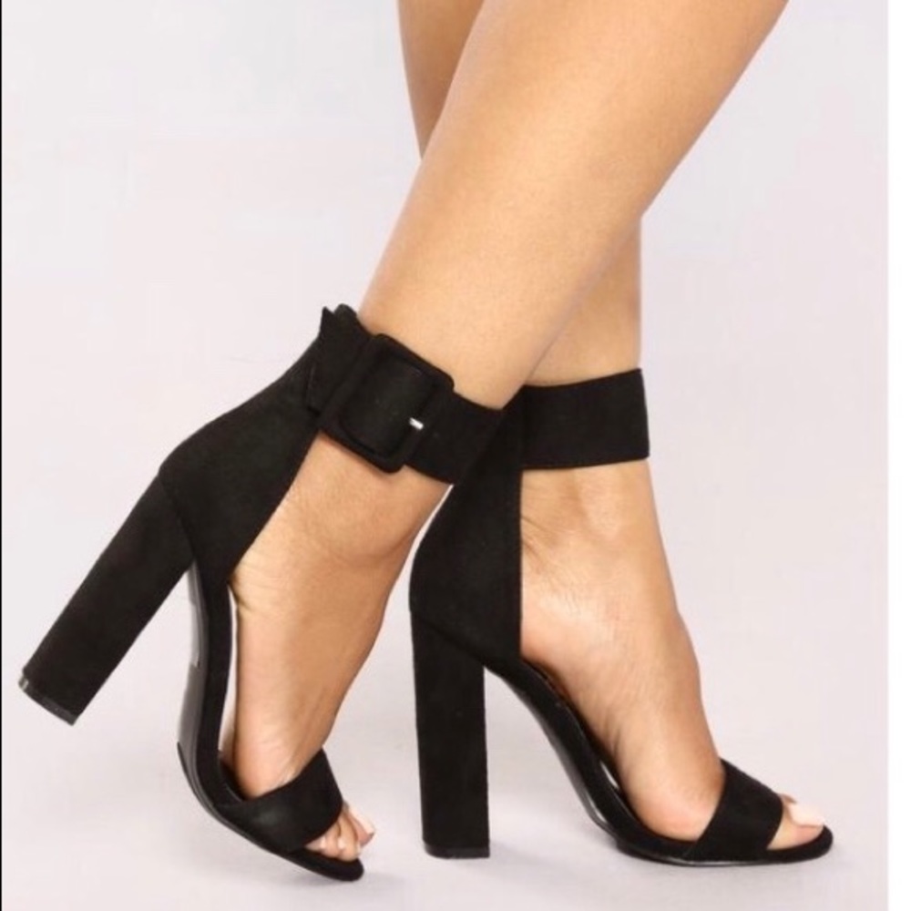 Black heels